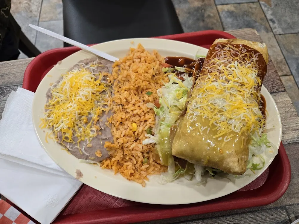 Chimichanga Holiday Style